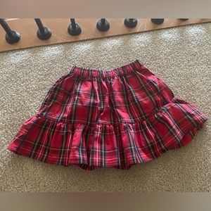 Toddler girls plaid skirt - 4-5T